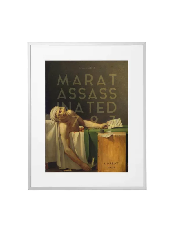 ‘Marat Assassinated’ by David