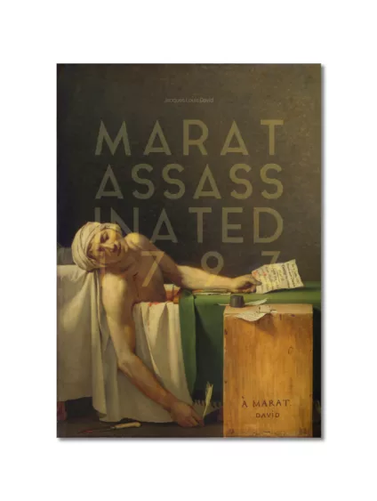 ‘Marat Assassinated’ by David