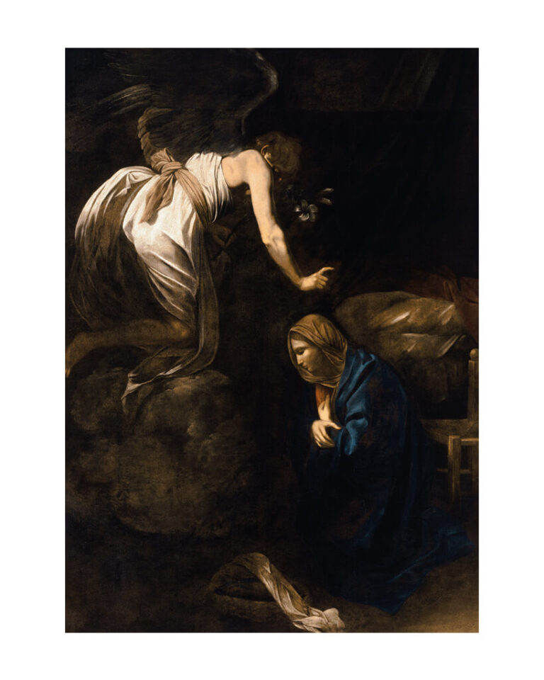 Caravaggio's 'The Annunciation' 1608-1610