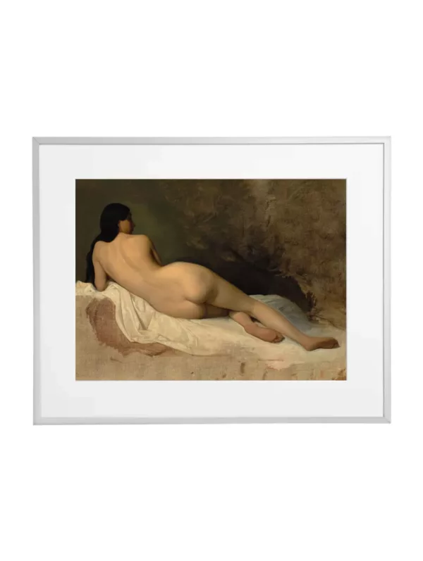 Study of a Reclining Nude by Pils
