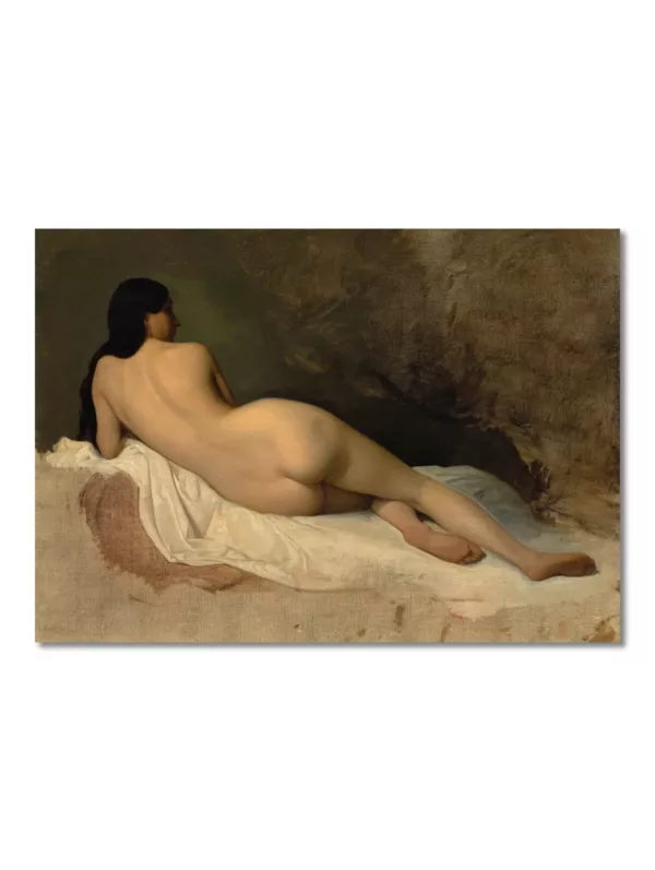 Study of a Reclining Nude by Pils